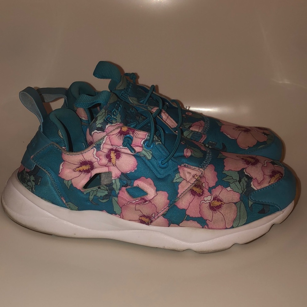 Floral Reeboks